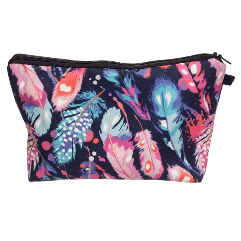 Feather Cosmetic Bag - Picture 1 of 4